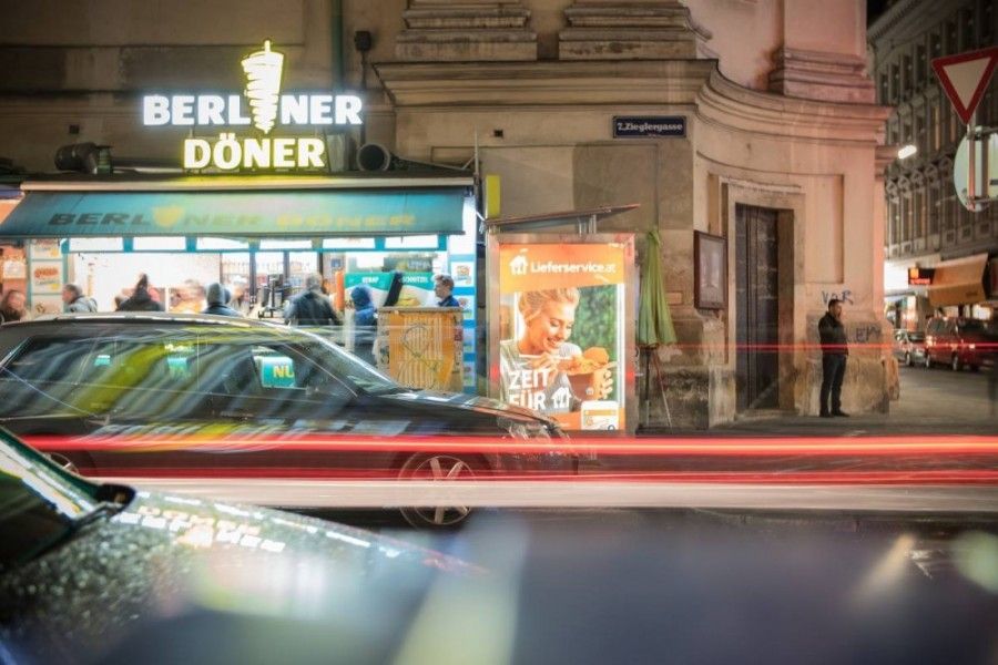 Ein Berliner Döner-Imbiss